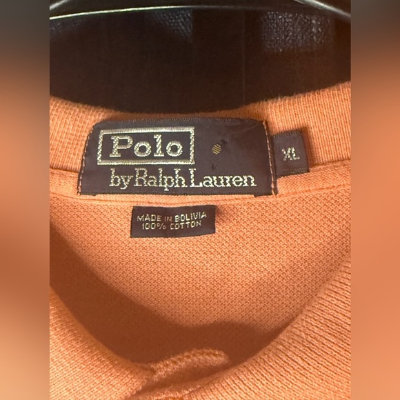 Men’s Coral Polo Shirt Size XL - Picture 2 of 2